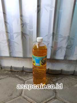 Asap Cair Batok Kelapa di Kota Bandar Lampung