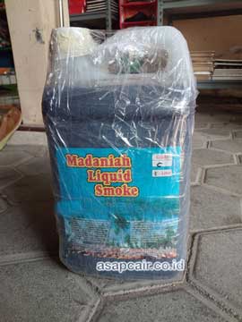 Asap Cair Batok Kelapa di Lampung Selatan