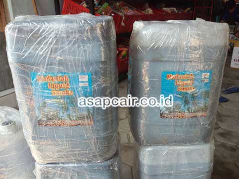 Asap Cair Batok Kelapa di Pangkalpinang