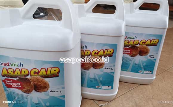 Asap Cair Desinfektan Alami di Bengkulu Tengah